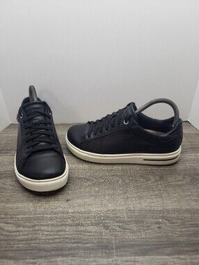 Birkenstock Bend Low Lace Up Sneakers Black Womens Size 7